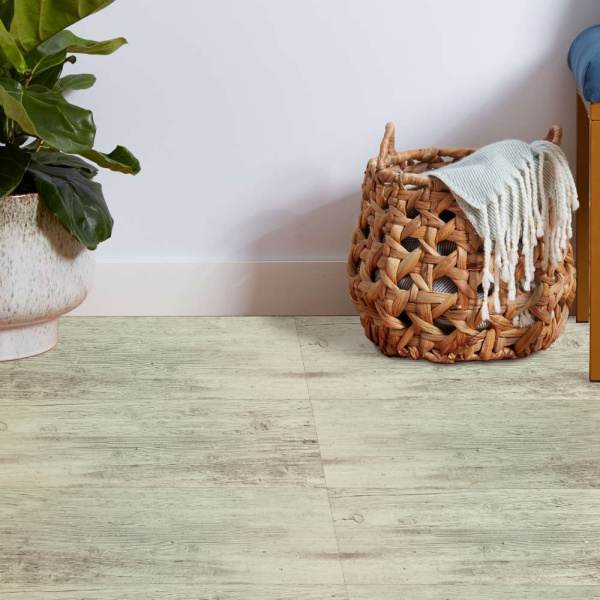 Пробковый плавающий паркет с цифровой HD печатью Алерсе бланко